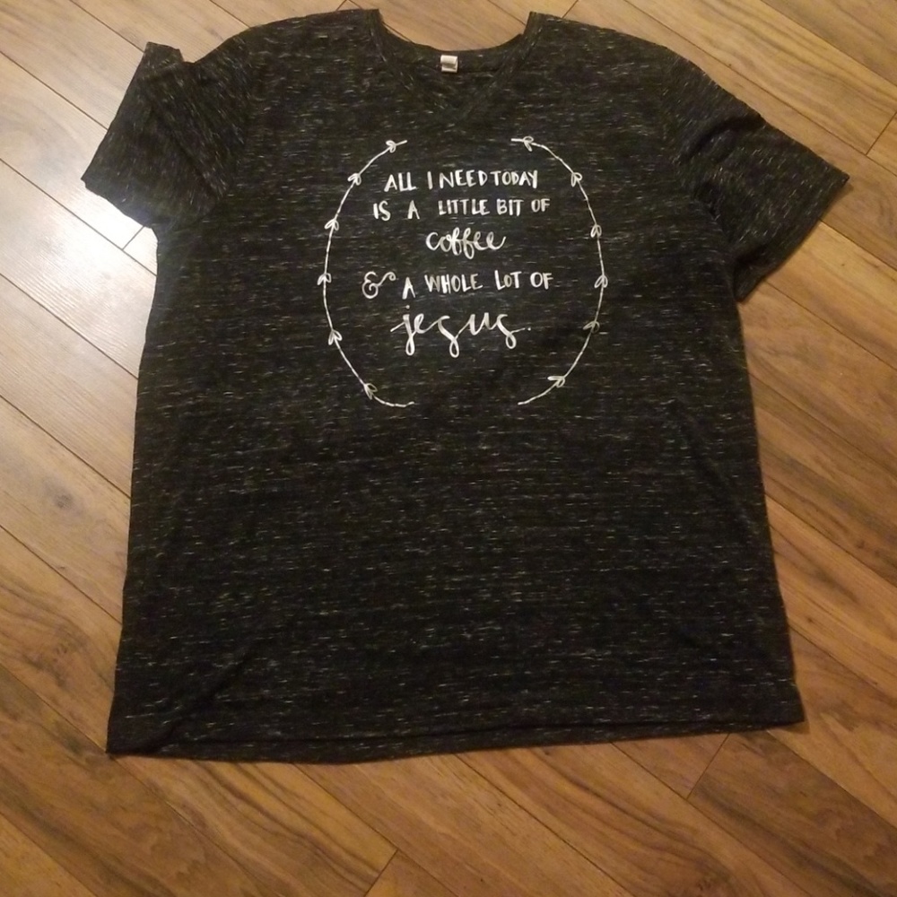 All I need today is coffee and jesus boutique tee